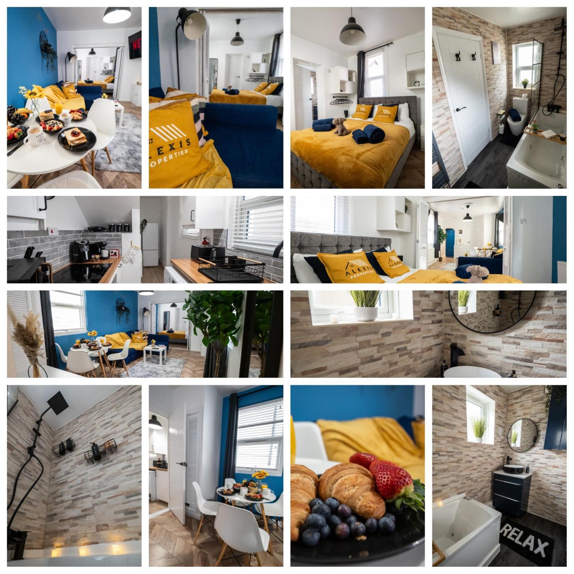 Ferienwohnung Seaside Retreat: Luxury 1-Bed, Free Parking Portsmouth Exterior foto